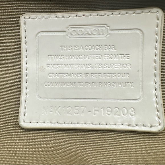 Coach Jacquard & Patent Leather Tote Bag, Canvas/Leather, Large - Picture 7 of 16